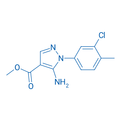Methyl 5-amino-1-(3-chloro-4-methylphenyl)-1H-pyrazole-4-carboxylate 1g
