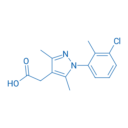 2-(1-(3-Chloro-2-methylphenyl)-3,5-dimethyl-1H-pyrazol-4-yl)acetic acid 1g