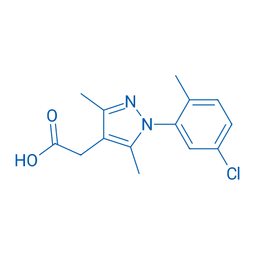 2-(1-(5-Chloro-2-methylphenyl)-3,5-dimethyl-1H-pyrazol-4-yl)acetic acid 1g