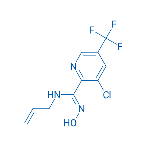 (Z)-3-Chloro-N'-hydroxy-N-(prop-2-en-1-yl)-5-(trifluoromethyl)pyridine-2-carboximidamide 1g