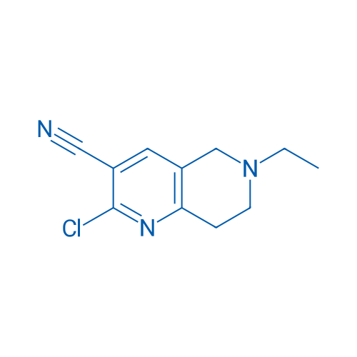 2-Chloro-6-ethyl-5,6,7,8-tetrahydro-1,6-naphthyridine-3-carbonitrile 1g