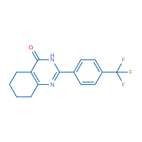 2-(4-(Trifluoromethyl)phenyl)-5,6,7,8-tetrahydroquinazolin-4(3H)-one 1g