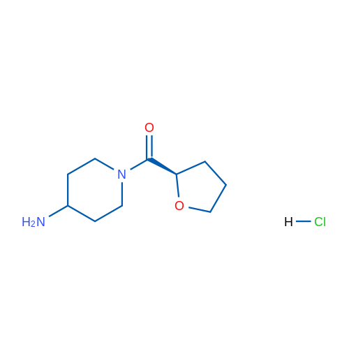 (R)-(4-Aminopiperidin-1-yl)(tetrahydrofuran-2-yl)methanone hydrochloride 1g