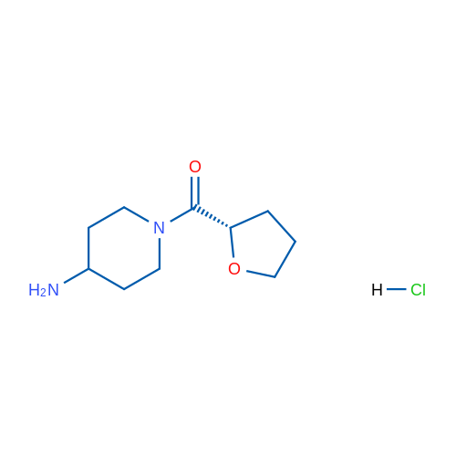 (S)-(4-Aminopiperidin-1-yl)(tetrahydrofuran-2-yl)methanone hydrochloride 1g