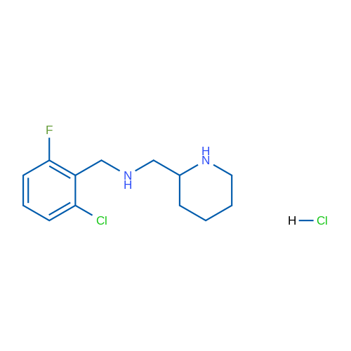 N-(2-Chloro-6-fluorobenzyl)-1-(piperidin-2-yl)methanamine hydrochloride 1g