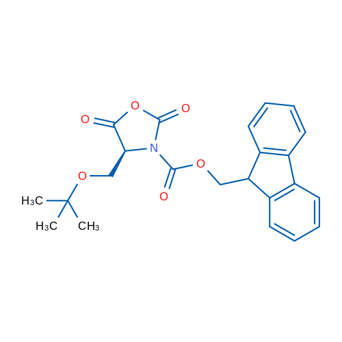 (S)-(9H-Fluoren-9-yl)methyl 4-(tert-butoxymethyl)-2,5-dioxooxazolidine-3-carboxylate 1g