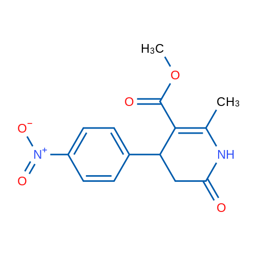 Methyl 2-methyl-4-(4-nitrophenyl)-6-oxo-1,4,5,6-tetrahydropyridine-3-carboxylate 1g