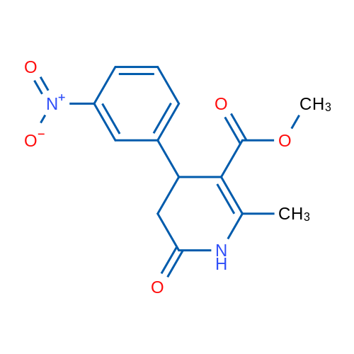 Methyl 2-methyl-4-(3-nitrophenyl)-6-oxo-1,4,5,6-tetrahydropyridine-3-carboxylate 1g