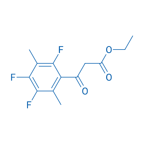 3-Oxo-3-(2,4,5-trifluoro-3,6-dimethyl-phenyl)-propionic acid ethyl ester 1g