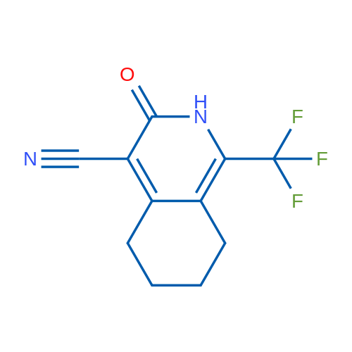 3-Oxo-1-(trifluoromethyl)-2,3,5,6,7,8-hexahydroisoquinoline-4-carbonitrile 1g