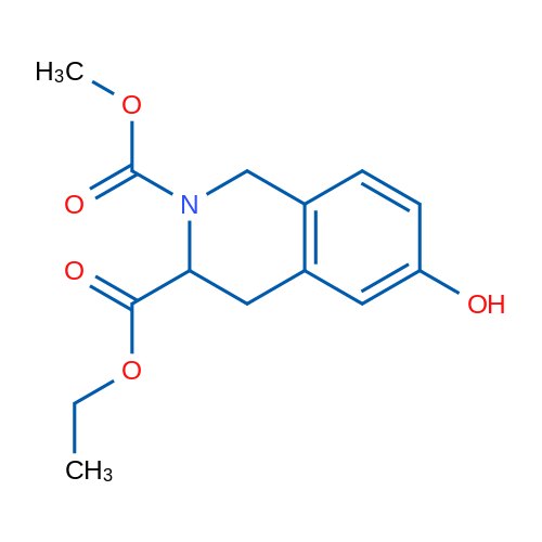 3-Ethyl 2-methyl 6-hydroxy-3,4-dihydroisoquinoline-2,3(1H)-dicarboxylate 1g