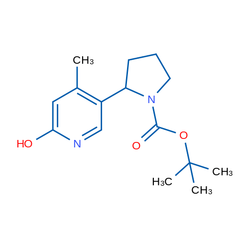 tert-Butyl 2-(6-hydroxy-4-methylpyridin-3-yl)pyrrolidine-1-carboxylate 1g