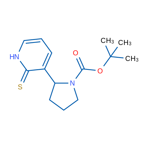 tert-Butyl 2-(2-thioxo-1,2-dihydropyridin-3-yl)pyrrolidine-1-carboxylate 1g