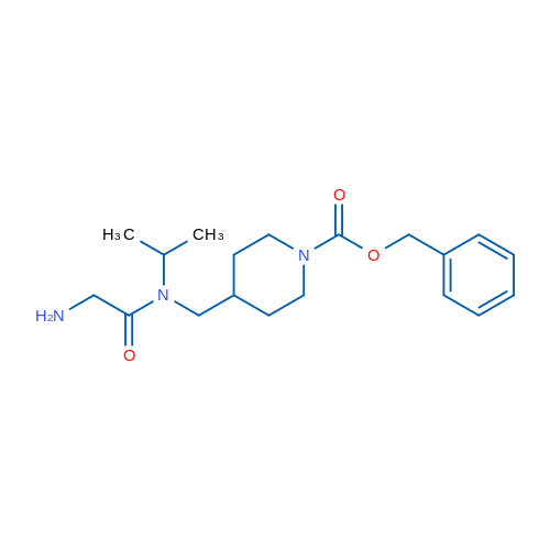 Benzyl 4-((2-amino-N-isopropylacetamido)methyl)piperidine-1-carboxylate 1g