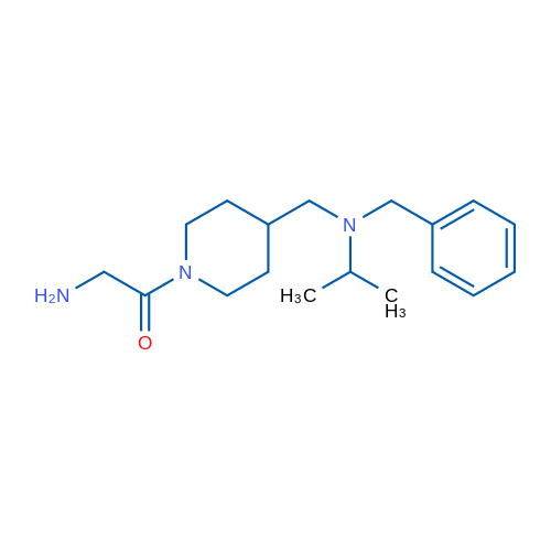 2-Amino-1-(4-((benzyl(isopropyl)amino)methyl)piperidin-1-yl)ethanone 1g