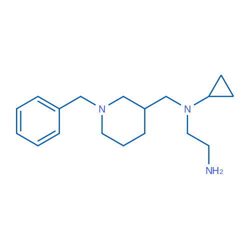 N1-((1-Benzylpiperidin-3-yl)methyl)-N1-cyclopropylethane-1,2-diamine 1g