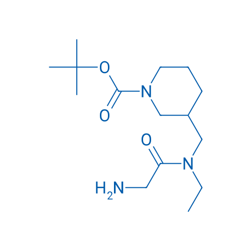 tert-Butyl 3-((2-amino-N-ethylacetamido)methyl)piperidine-1-carboxylate 1g