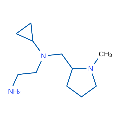 N1-Cyclopropyl-N1-((1-methylpyrrolidin-2-yl)methyl)ethane-1,2-diamine 1g