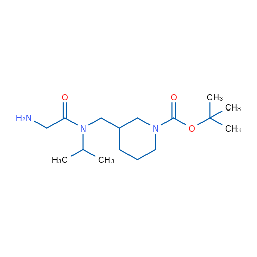 tert-Butyl 3-((2-amino-N-isopropylacetamido)methyl)piperidine-1-carboxylate 1g