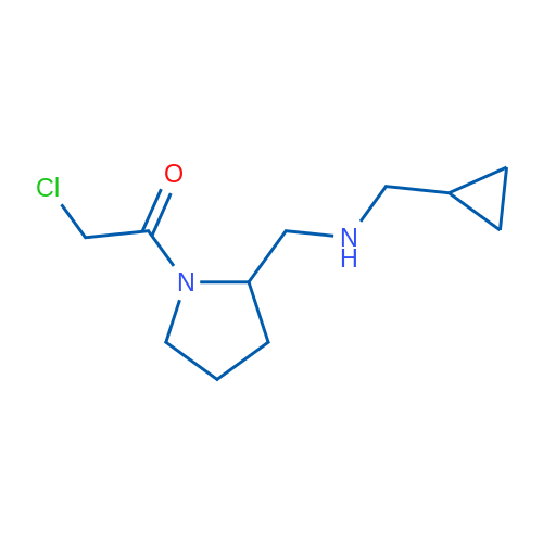 2-Chloro-1-(2-(((cyclopropylmethyl)amino)methyl)pyrrolidin-1-yl)ethanone 1g