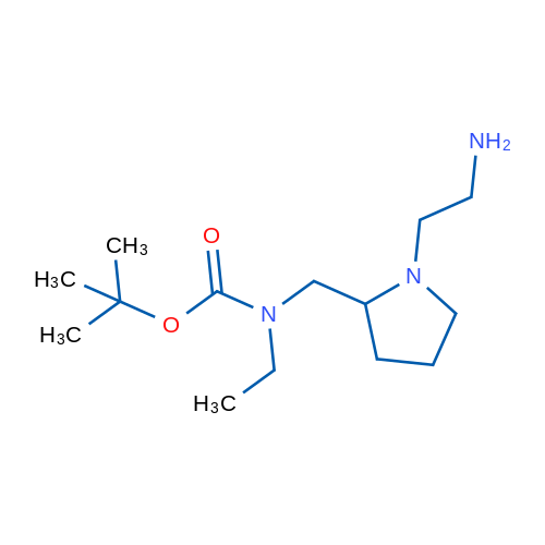 tert-Butyl ((1-(2-aminoethyl)pyrrolidin-2-yl)methyl)(ethyl)carbamate 1g