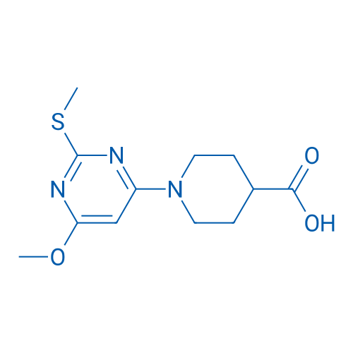 1-(6-Methoxy-2-(methylthio)pyrimidin-4-yl)piperidine-4-carboxylic acid 1g