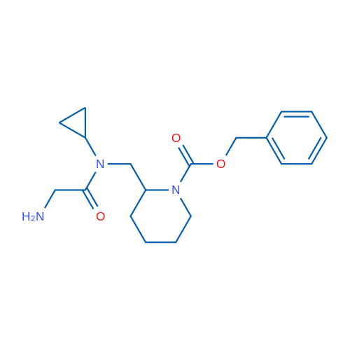 Benzyl 2-((2-amino-N-cyclopropylacetamido)methyl)piperidine-1-carboxylate 1g