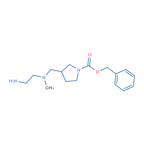 Benzyl 3-(((2-aminoethyl)(methyl)amino)methyl)pyrrolidine-1-carboxylate 1g