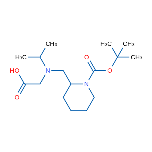 2-(((1-(tert-Butoxycarbonyl)piperidin-2-yl)methyl)(isopropyl)amino)acetic acid 1g