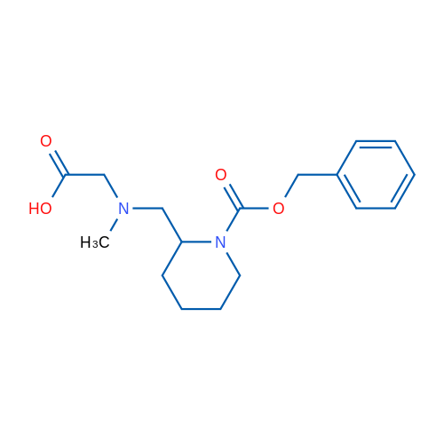 2-(((1-((Benzyloxy)carbonyl)piperidin-2-yl)methyl)(methyl)amino)acetic acid 1g