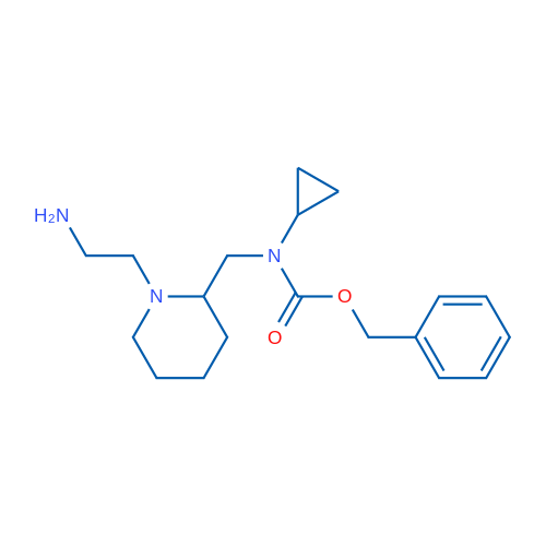 Benzyl ((1-(2-aminoethyl)piperidin-2-yl)methyl)(cyclopropyl)carbamate 1g