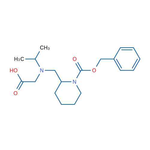 2-(((1-((Benzyloxy)carbonyl)piperidin-2-yl)methyl)(isopropyl)amino)acetic acid 1g