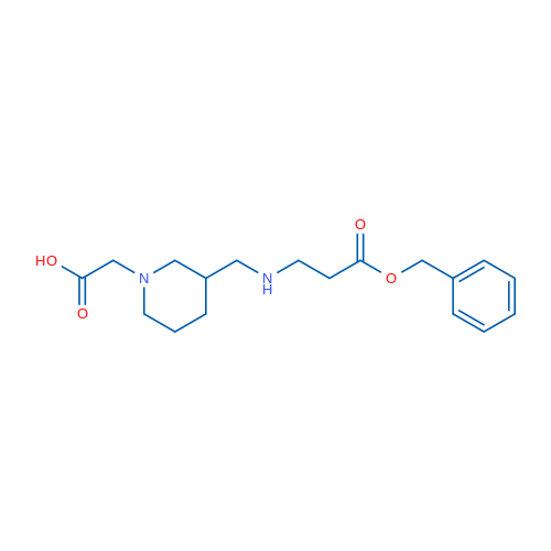2-(3-(((3-(Benzyloxy)-3-oxopropyl)amino)methyl)piperidin-1-yl)acetic acid 1g