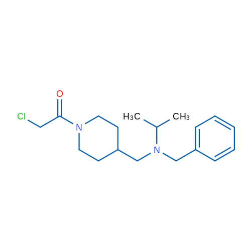 1-(4-((Benzyl(isopropyl)amino)methyl)piperidin-1-yl)-2-chloroethanone 1g