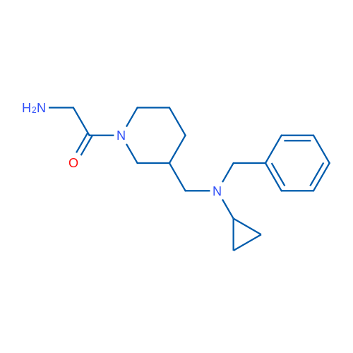 2-Amino-1-(3-((benzyl(cyclopropyl)amino)methyl)piperidin-1-yl)ethanone 1g