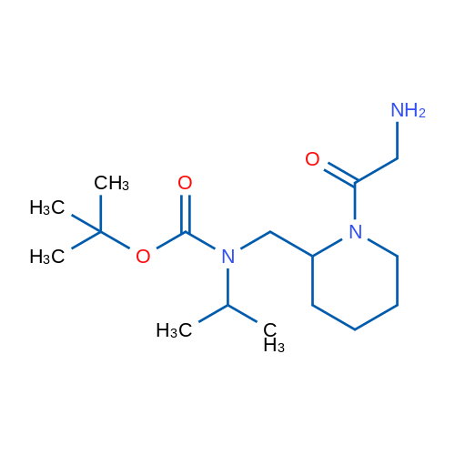 tert-Butyl ((1-(2-aminoacetyl)piperidin-2-yl)methyl)(isopropyl)carbamate 1g