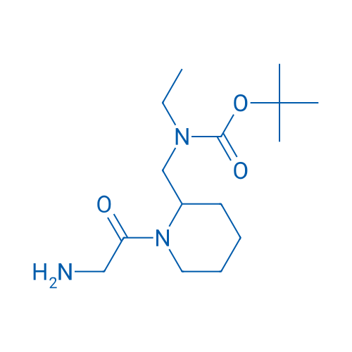 tert-Butyl ((1-(2-aminoacetyl)piperidin-2-yl)methyl)(ethyl)carbamate 1g