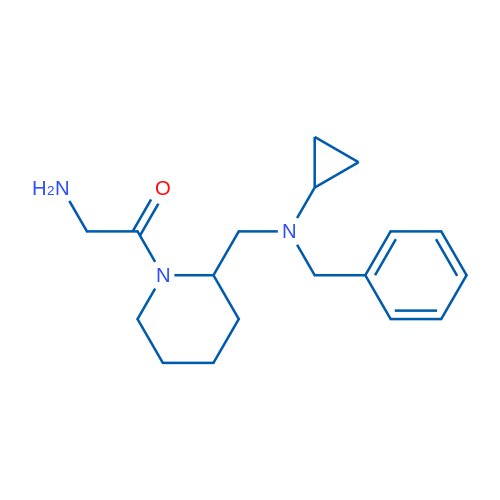 2-Amino-1-(2-((benzyl(cyclopropyl)amino)methyl)piperidin-1-yl)ethanone 1g