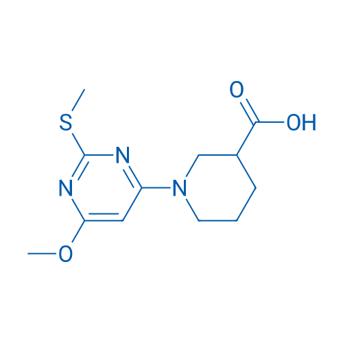 1-(6-Methoxy-2-(methylthio)pyrimidin-4-yl)piperidine-3-carboxylic acid 1g
