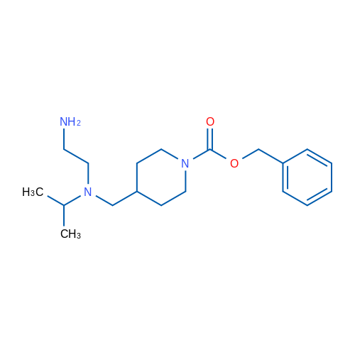 Benzyl 4-(((2-aminoethyl)(isopropyl)amino)methyl)piperidine-1-carboxylate 1g