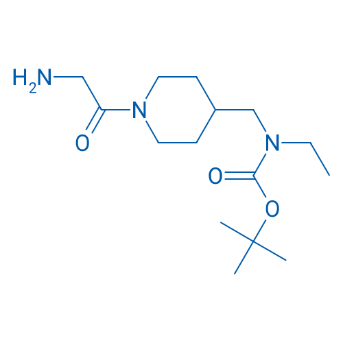 tert-Butyl ((1-(2-aminoacetyl)piperidin-4-yl)methyl)(ethyl)carbamate 1g