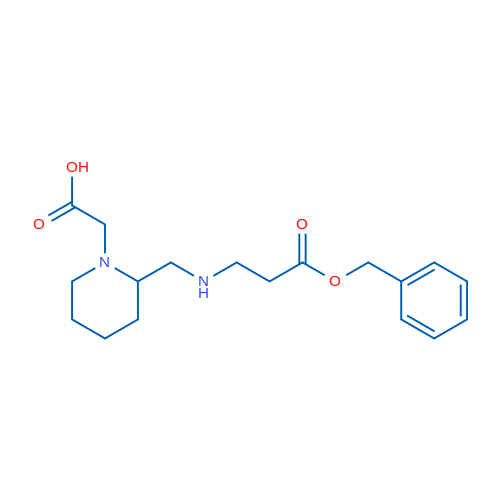 2-(2-(((3-(Benzyloxy)-3-oxopropyl)amino)methyl)piperidin-1-yl)acetic acid 1g