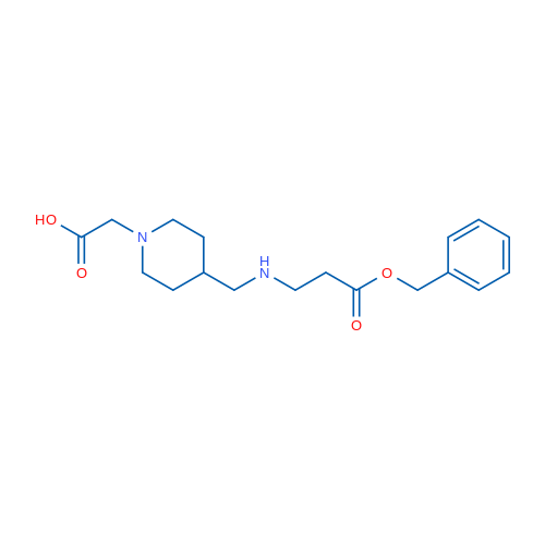 2-(4-(((3-(Benzyloxy)-3-oxopropyl)amino)methyl)piperidin-1-yl)acetic acid 1g