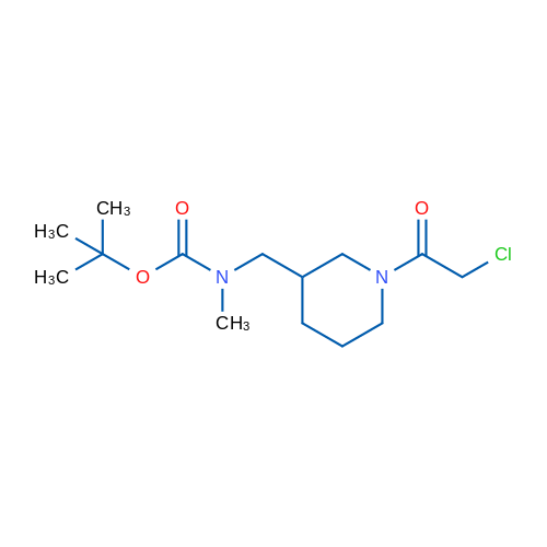 tert-Butyl ((1-(2-chloroacetyl)piperidin-3-yl)methyl)(methyl)carbamate 1g