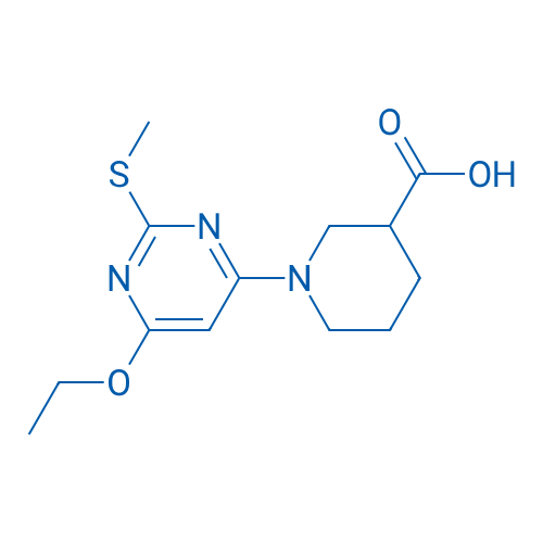 1-(6-Ethoxy-2-(methylthio)pyrimidin-4-yl)piperidine-3-carboxylic acid 1g