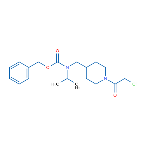 Benzyl ((1-(2-chloroacetyl)piperidin-4-yl)methyl)(isopropyl)carbamate 1g