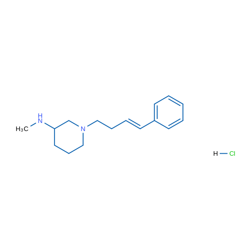 (E)-N-Methyl-1-(4-phenylbut-3-en-1-yl)piperidin-3-amine hydrochloride 1g