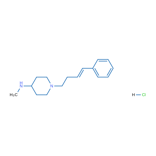(E)-N-Methyl-1-(4-phenylbut-3-en-1-yl)piperidin-4-amine hydrochloride 1g