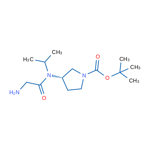 (S)-tert-Butyl 3-(2-amino-N-isopropylacetamido)pyrrolidine-1-carboxylate 1g