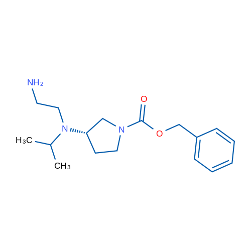 (S)-Benzyl 3-((2-aminoethyl)(isopropyl)amino)pyrrolidine-1-carboxylate 1g